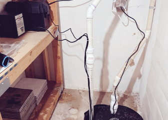 Plainfield Battery backup sump pump system